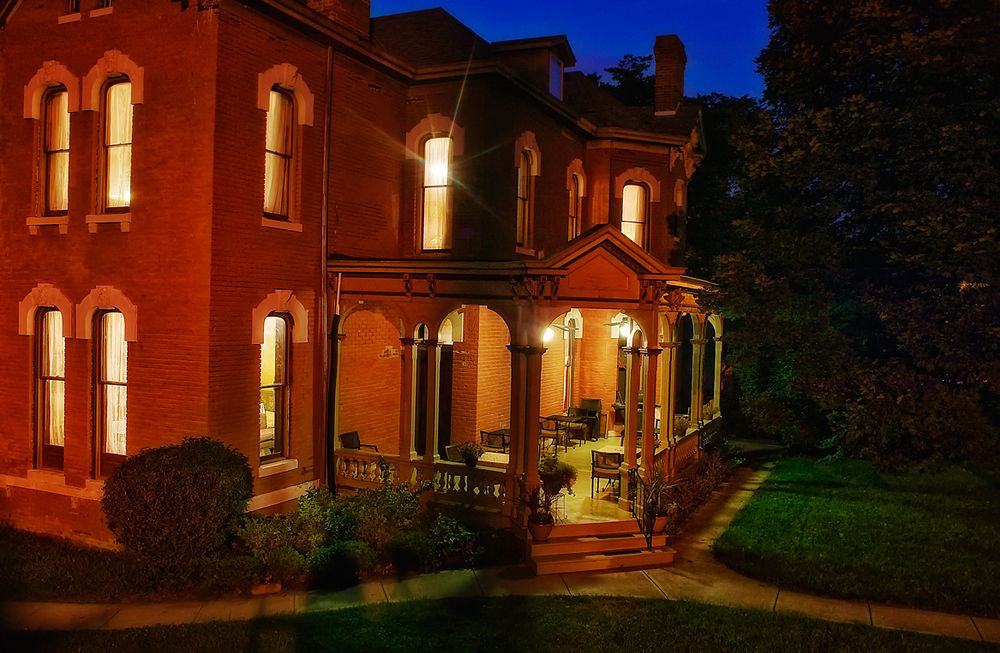 Bed and Breakfast Whiskey Mansion Saint Joseph Exterior foto